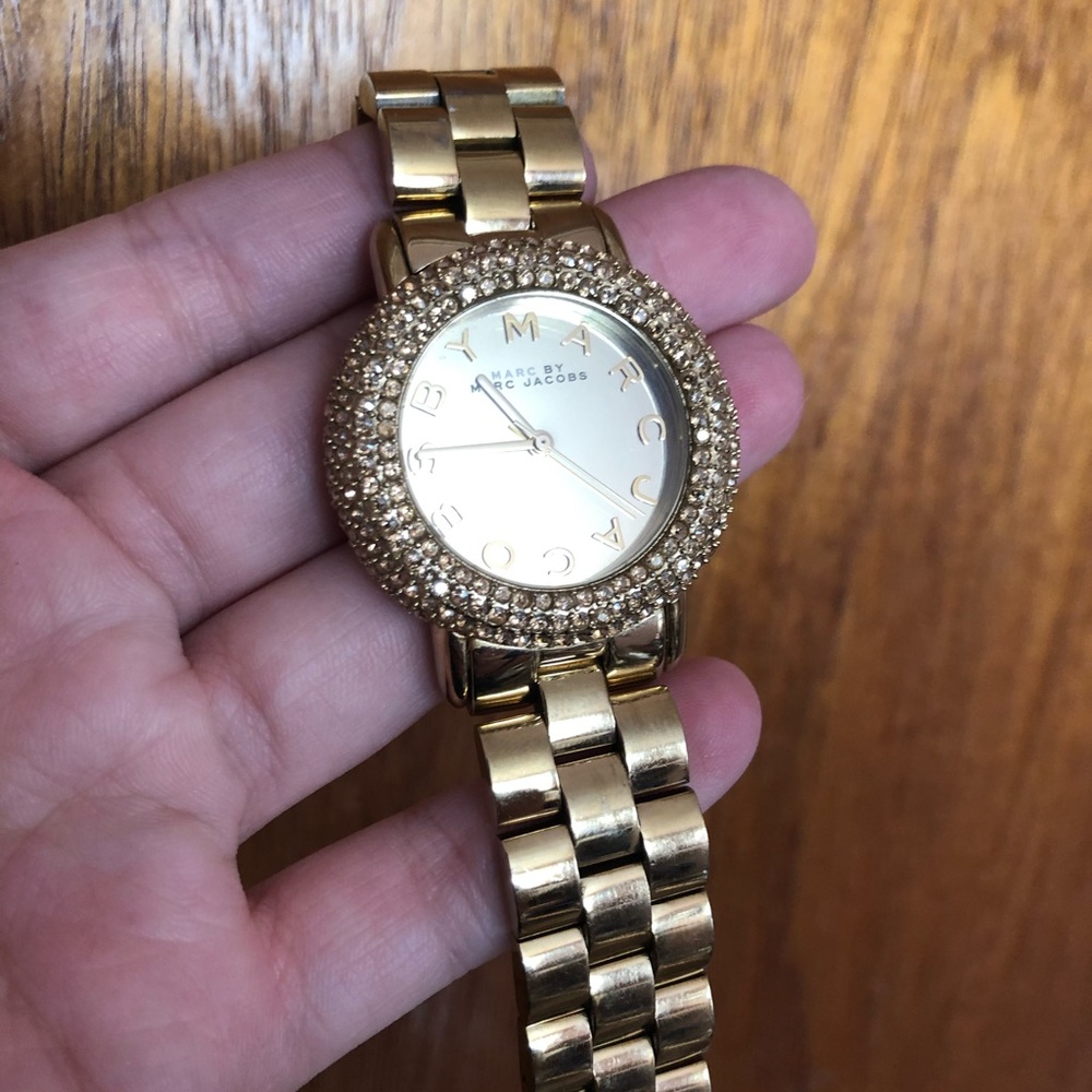 Marc by Marc Jacobs watch with Swarovski crystal